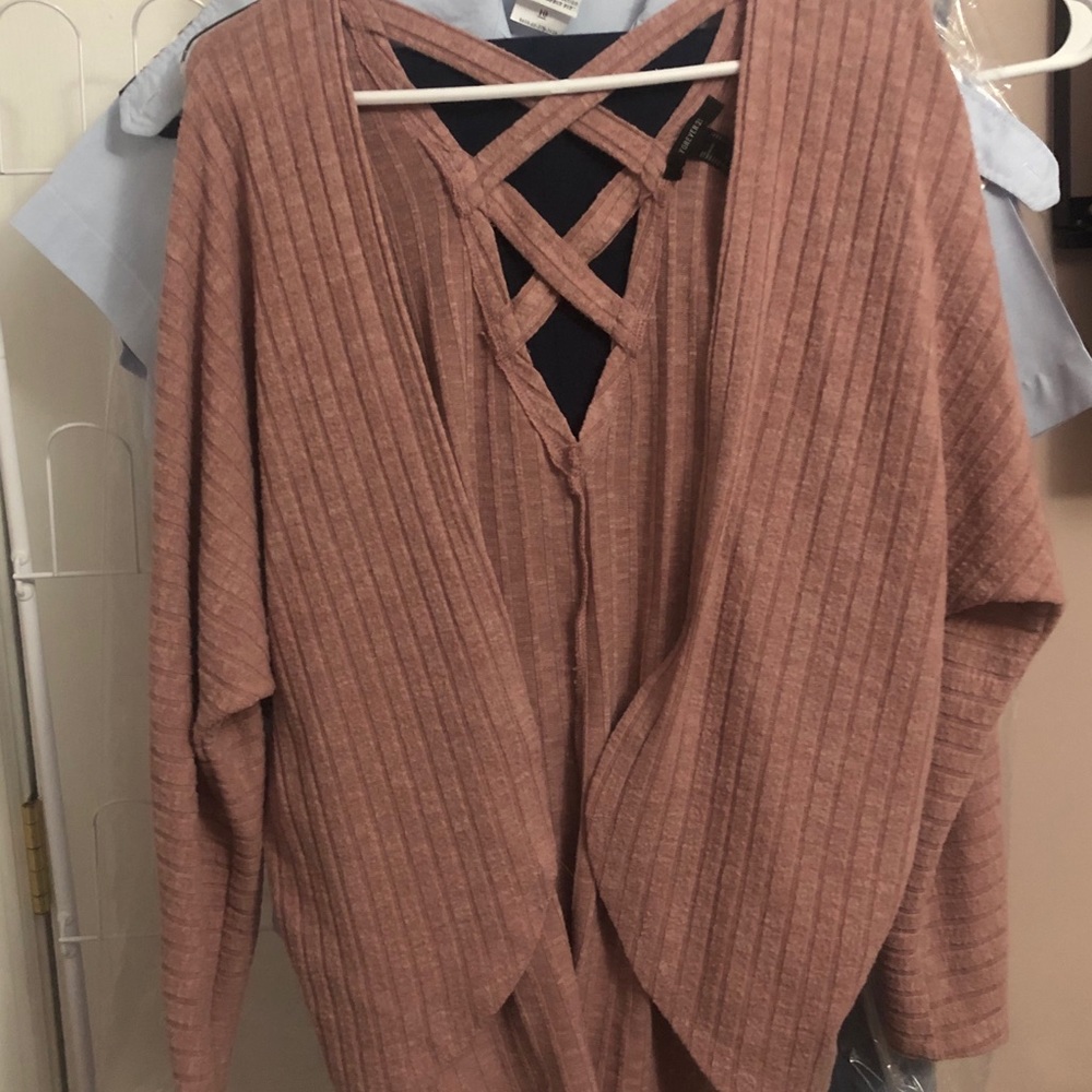 Pink Cardigan